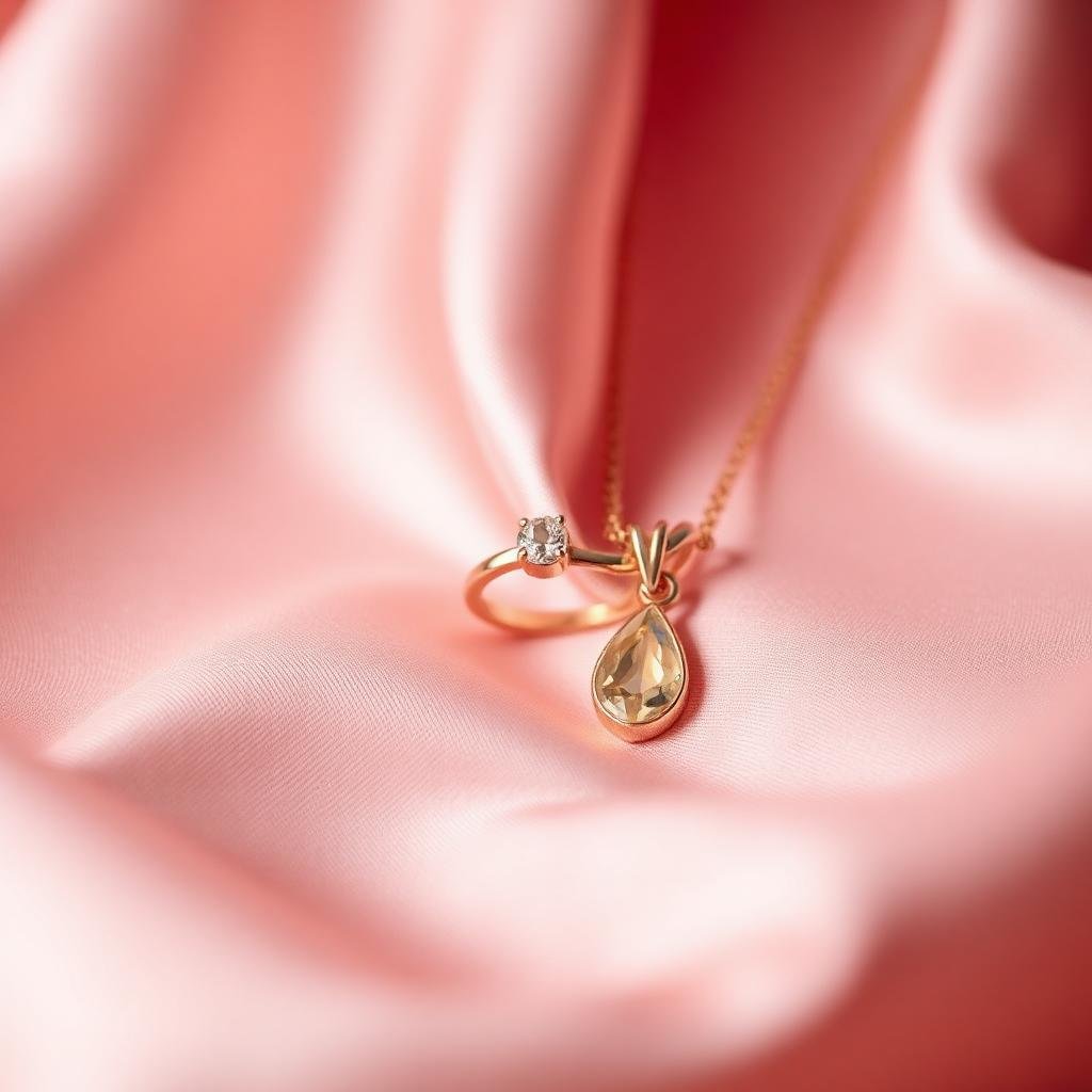 Rose gold jewellery